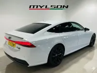 Usado Audi A7 Sportback Black Edition 245 CV (180 kW) 2021 Blanco Utilitario