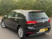 Used VW Golf VII SE 125 HP (91 kW) 2017 Black Hatchback