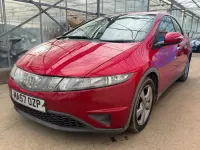 Used Honda Civic SE 140 HP (102 kW) 2007 Red Hatchback