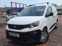 Used Peugeot Partner 131 HP (96 kW) 2019 White MPV