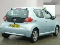 Used Toyota Aygo 2005 Blue Hatchback