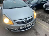 Used Vauxhall Corsa 2008 Silver Hatchback