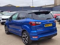 Used Ford Ecosport ST-Line 123 HP (90 kW) 2018 Blue SUV