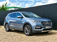 Used Hyundai Santa Fe Premium 200 HP (147 kW) 2016 Blue SUV