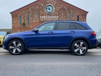 Used Mercedes GLC220 Urban 2019 Brilliant blue Estate