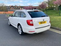 Used Skoda Superb Elegance 170 HP (125 kW) 2011 White Estate