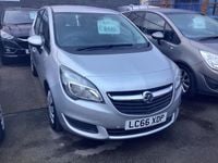 Used Vauxhall Meriva Club 118 HP (86 kW) 2016 Silver MPV
