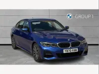 Used BMW 320 M Sport 184 HP (135 kW) 2020 Blue Sedan
