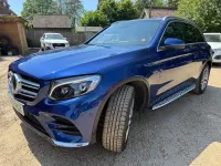 Used Mercedes GLC250 AMG line 211 HP (155 kW) 2018 Blue SUV