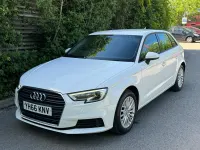 Used Audi A3 Sportback S-Line 150 HP (110 kW) 2016 White Hatchback