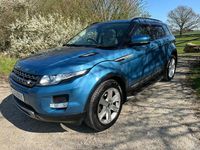 Used Land Rover Range Rover evoque Pure 190 HP (139 kW) 2013 Blue SUV
