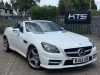Used Mercedes SLK250 AMG 2015 White Cabriolet