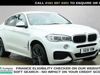 Used BMW X6 M Sport 258 HP (189 kW) 2018 White SUV