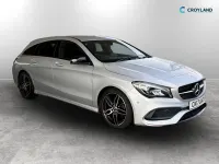 Used Mercedes CLA180 Shooting Brake AMG line 122 HP (89 kW) 2017 Silver Estate