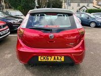 Used MG MG3 106 HP (77 kW) 2017 Red Hatchback