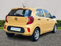 Used Kia Picanto 2021 Yellow Hatchback