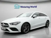 Used Mercedes CLA200 AMG Line Premium 163 HP (119 kW) 2022 White Coupe