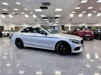Used Mercedes C250 AMG line 2018 Silver Sedan