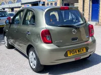 Used Nissan Micra Visia 80 HP (58 kW) 2014 Green Hatchback