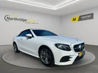 Used Mercedes E220 AMG Line Premium 2018 White Cabriolet