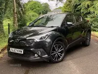 Used Toyota C-HR 116 HP (85 kW) 2017 Black SUV