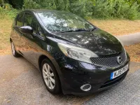 Used Nissan Note Acenta 98 HP (72 kW) 2015 Black Hatchback
