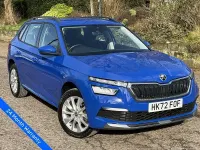 Used Skoda Kamiq SE 110 HP (80 kW) 2022 Blue SUV
