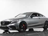 Used Mercedes C300 AMG line 258 HP (189 kW) 2019 Grey Coupe
