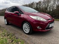 Used Ford Fiesta Titanium 2009 Red Hatchback