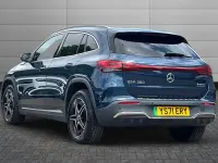Used Mercedes EQA350 AMG line 211 kW (288 HP) 2022 Denim blue SUV