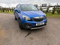 Used Vauxhall Mokka 115 HP (84 kW) 2016 Blue SUV