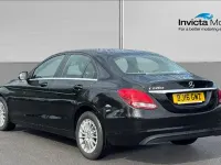 Used Mercedes C220 SE 170 HP (125 kW) 2016 Cosmos black metallic Sedan