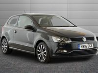 Used VW Polo Match 90 HP (66 kW) 2016 Grey Hatchback
