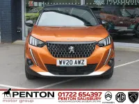 Used Peugeot 2008 GT-line 129 HP (94 kW) 2020 Orange SUV