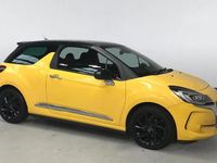Used DS Automobiles DS3 Prestige 130 HP (95 kW) 2018 Yellow Hatchback