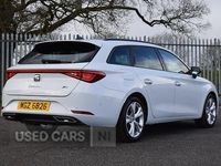 Used Seat Leon FR 130 HP (95 kW) 2022 White Estate