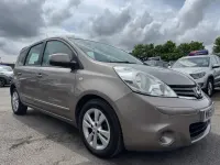 Used Nissan Note Acenta 88 HP (64 kW) 2010 Beige Hatchback