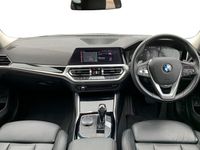 used BMW 320 3 SERIES TOURING i Sport 5dr Step Auto [ Vernasca Leather,Heated steering wheel,Drive performance control ECO PRO, comfort and sport modes,Exterior mirrors - electrically folding with anti-dazzle.Interior rear view electrochromatic mirror with auto