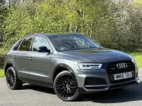 Used Audi Q3 Black Edition 184 HP (135 kW) 2017 Grey SUV