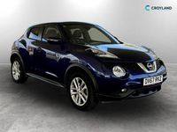 Used Nissan Juke N-Connecta 117 HP (86 kW) 2017 Blue SUV