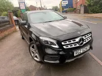 Usado Mercedes GLA180 AMG line 122 HP (89 kW) 2020 Preto SUV