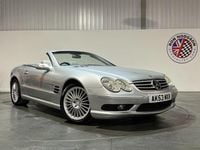Used Mercedes SL55 AMG AMG 476 HP (350 kW) 2003 Brilliant silver Cabriolet