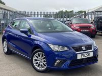 Used Seat Ibiza SE Technology 80 HP (58 kW) 2019 Blue Hatchback
