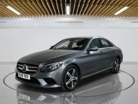 Begagnad Mercedes C200 Premium 2019 Grå Sedan