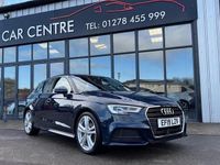 Used Audi A3 Sportback S-Line 2019 Blue Hatchback