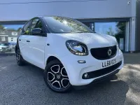 Used Smart ForFour Prime 71 HP (52 kW) 2016 White Hatchback