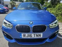 Used BMW 116 M Sport 116 HP (85 kW) 2016 Blue Hatchback