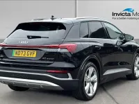 Used Audi Q4 e-tron S-Line 150 kW (204 HP) 2023 Mythos black metallic SUV