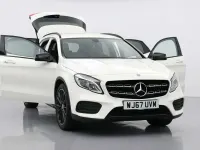 Used Mercedes GLA200 AMG line 136 HP (100 kW) 2017 White SUV