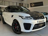 Used Land Rover Range Rover Sport SVR 575 HP (422 kW) 2018 White SUV